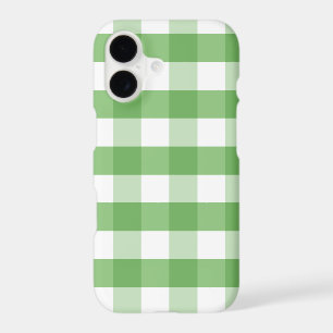 Bright Green White Classic Gingham