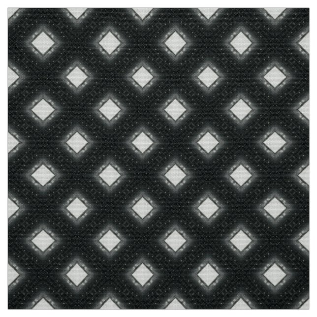 Bright grey and Dark Grey tile Upholstery Fabric (Swatch)