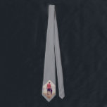 Bright Grey Custom Photo Tie<br><div class="desc">Bright Grey Custom Photo neck tie. A perfect personalised gift for a dad or grandfather on Father`s Day, birthday or Christmas.</div>