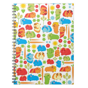 Bright Guinea Pig Patch Notebook