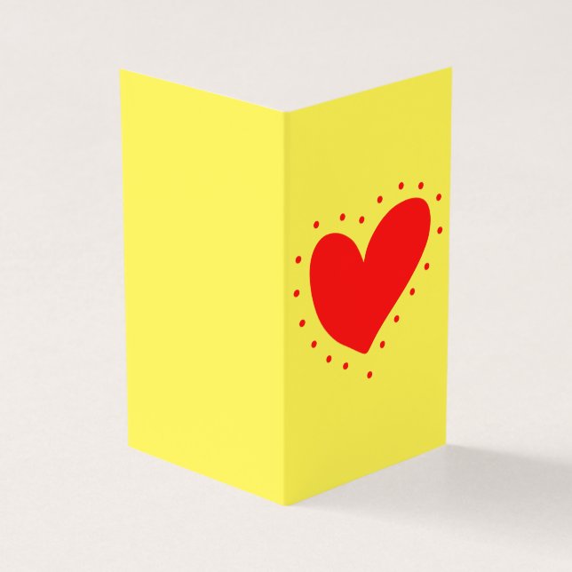 Bright Heart Platonic Valentine Notecard 25pk (Outside)
