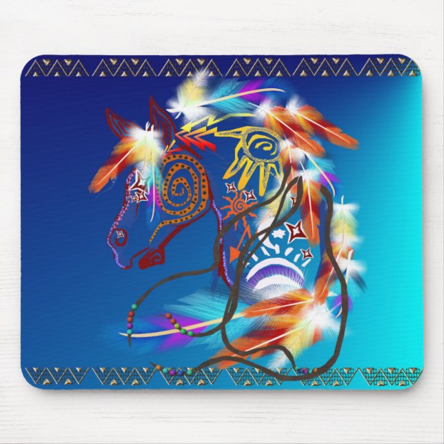 Bright Horse Mousepad (Front)
