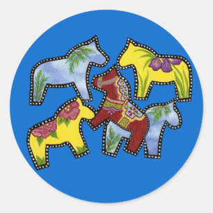 Bright Horses Sticker