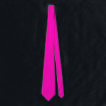 Bright Hot Pink Modern Tie<br><div class="desc">Always trendy hot pink solid colour.</div>
