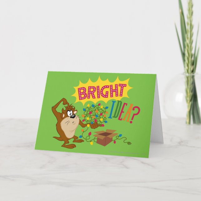 Bright Idea Holiday Card (Front)