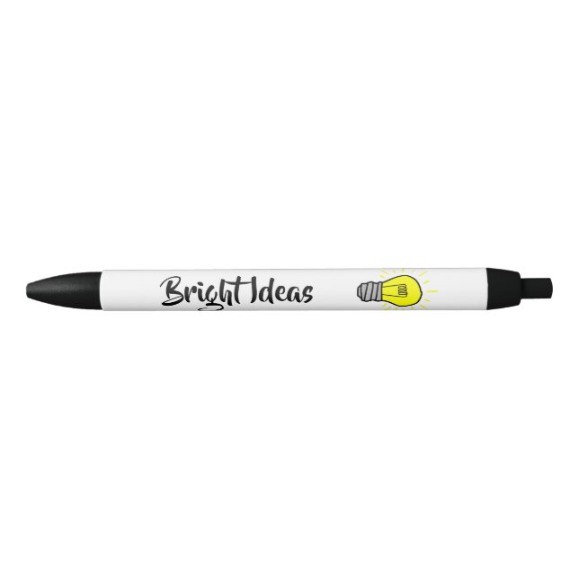 Bright Ideas Black Ink Pen (Front)