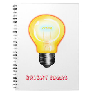 Bright Ideas Spiral Notebook