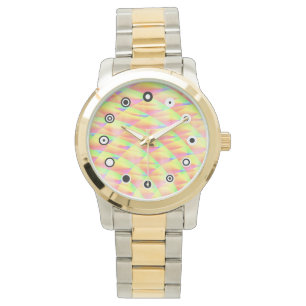 Bright Interference(Binary Face)by Kenneth Yoncich Watch