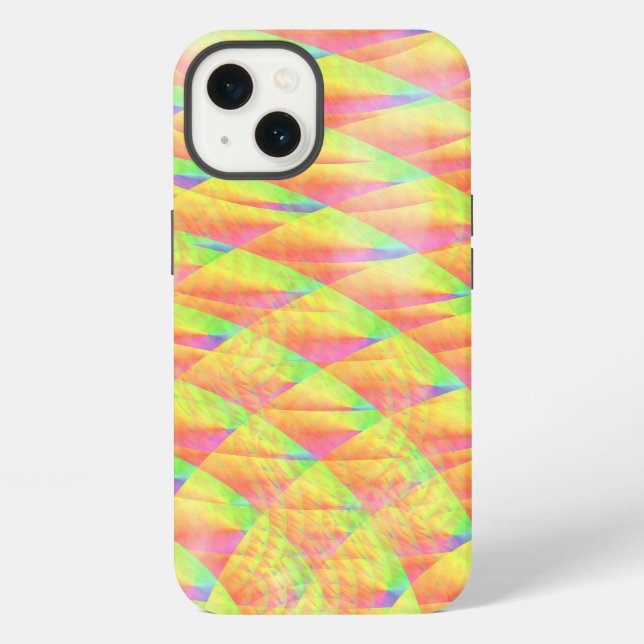 Bright Interference by Kenneth Yoncich iPhone Case (Back)