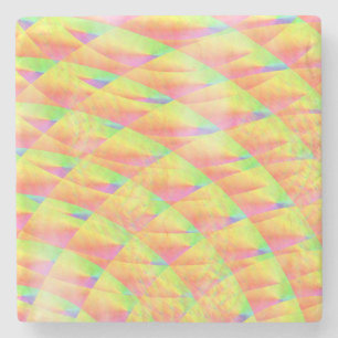 Bright Interference by Kenneth Yoncich Stone Coaster
