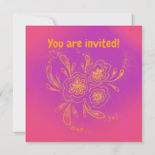 Bright invitation (Front)