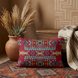 Bright Island Tribal  Decorative Cushion