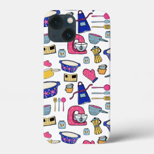 Bright Kitchen Utensils Cook Cake Maker iPhone 13 Mini Case