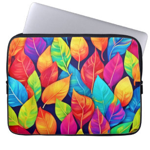 Bright Leaf Artwork Laptop Sleeve