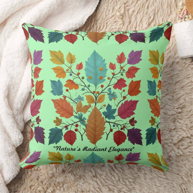 "Bright Leaf Essence" Cushion (Blanket)