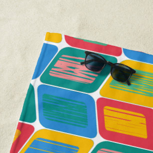 Bright Lean Beach Towel