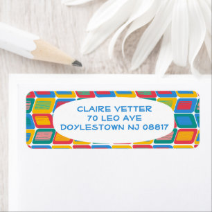 Bright Lean Return Address Label