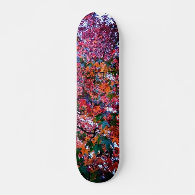 Bright leaves skateboard (Front)