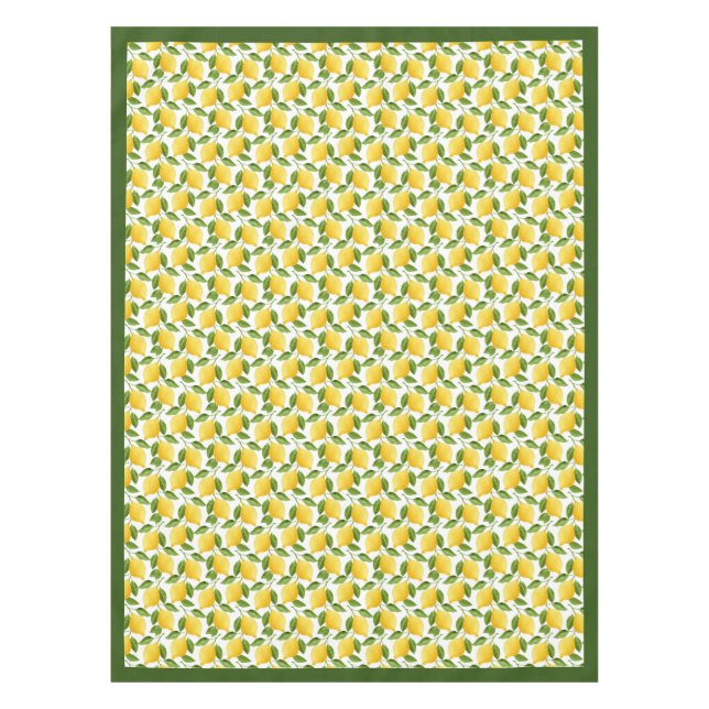 Bright lemons Tablecloth (Front)