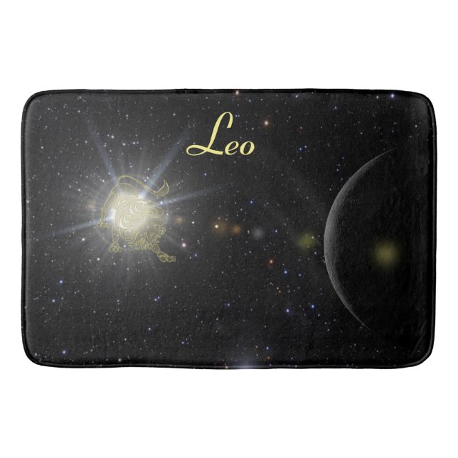 Bright Leo Bath Mat (Front)
