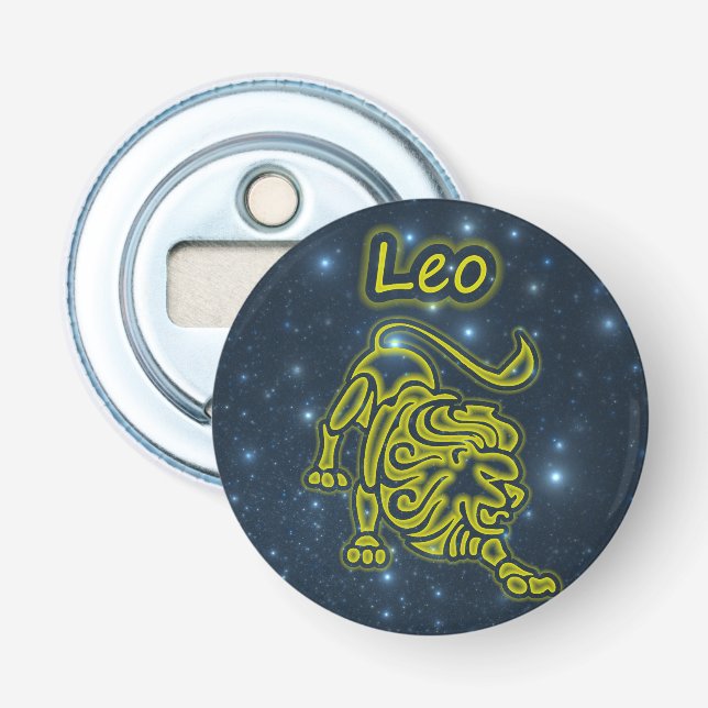 Bright Leo Bottle Opener (Front)