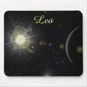 Bright Leo Mouse Pad