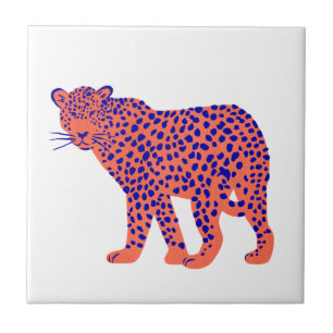 Bright Leopard Ceramic Tile