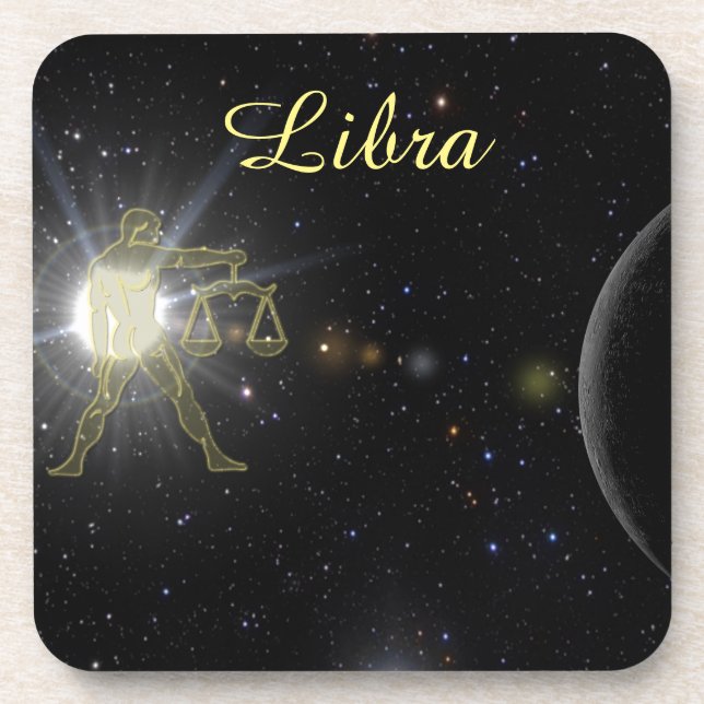 Bright Libra Coaster (Front)