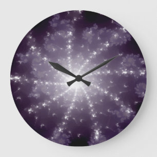 Bright Light at End of the Tunnel Large Clock