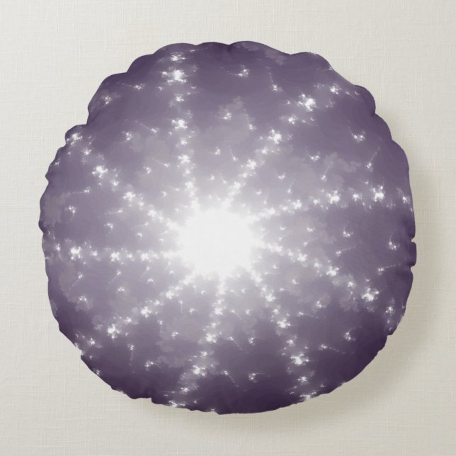 Bright Light at End of the Tunnel Round Cushion (Front)