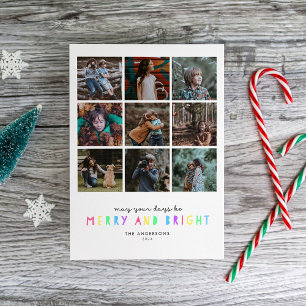 Bright Lights Multi-Photo Holiday Card