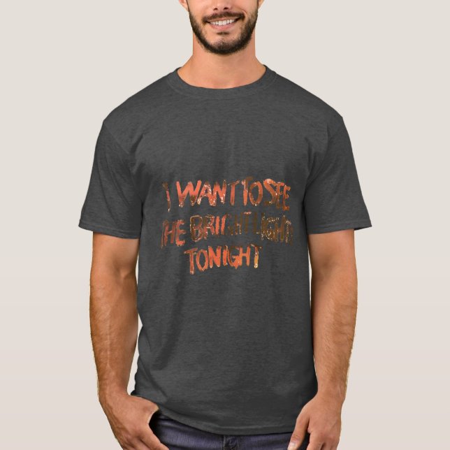 Bright Lights retro T-Shirt (Front)