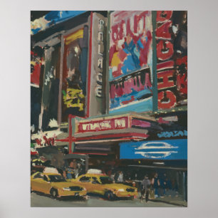 Bright Lights Times Square 2012 Poster