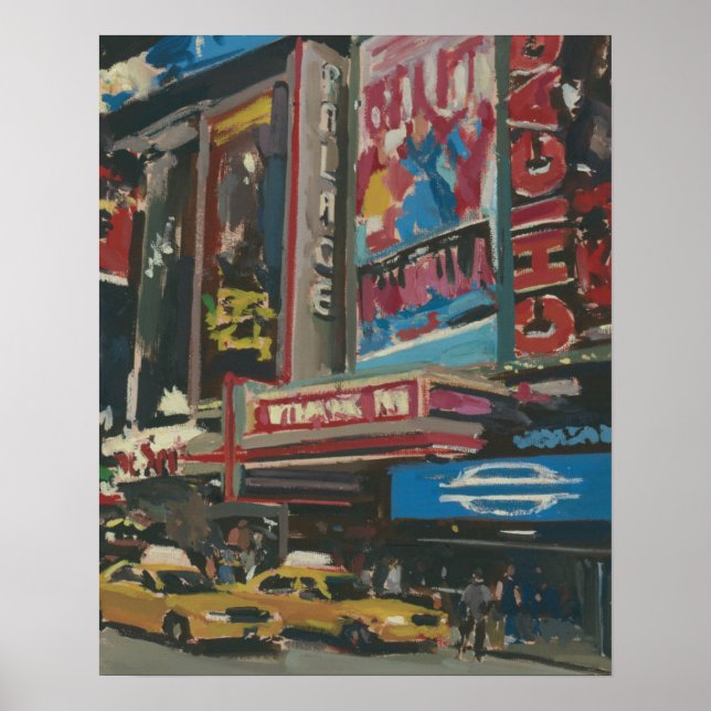 Bright Lights Times Square 2012 Poster (Front)