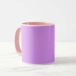 Bright lilac (solid colour)  mug