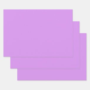 Bright lilac (solid colour)  wrapping paper sheet