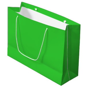 Bright Lime Green Large Gift Bag Perfect for Any G