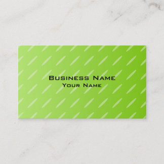 Bright Lime Green Patterned Background Design. Business Card