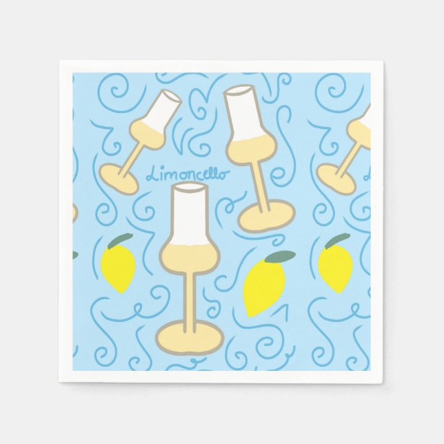 Bright Limoncello  Napkin (Front)