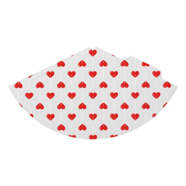 Bright Love Suckers Red Party Hat (Front)