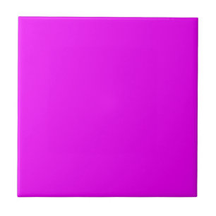 Bright Magenta Ceramic Tile