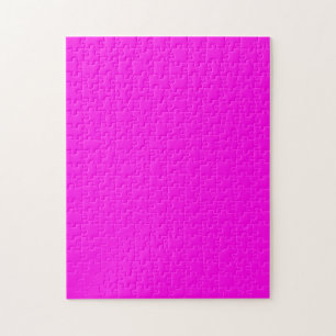  Bright Magenta (solid colour)  Jigsaw Puzzle