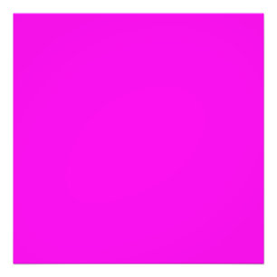 Bright Magenta (solid colour) Photo Print