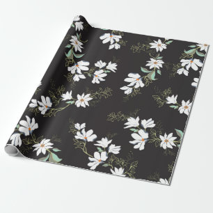 Bright Magnolia Seamless Pattern Wrapping Paper
