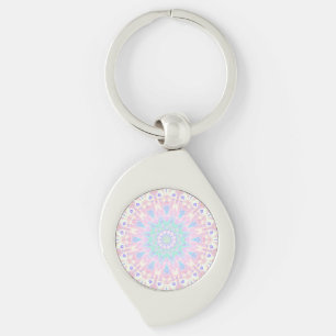 Bright Mandala Key Ring