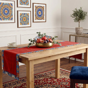 bright mandala medium table runner