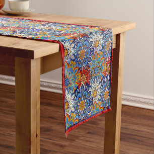 bright mandala medium table runner