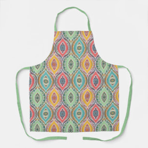 Bright Mandala Pattern Apron