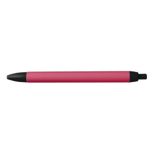 Bright maroon (solid colour) black ink pen