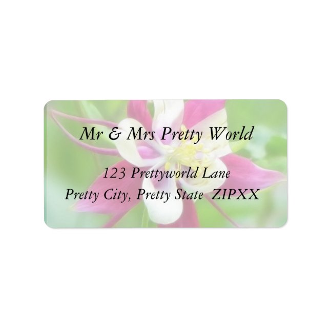 Bright McKana Type Columbine Label (Front)